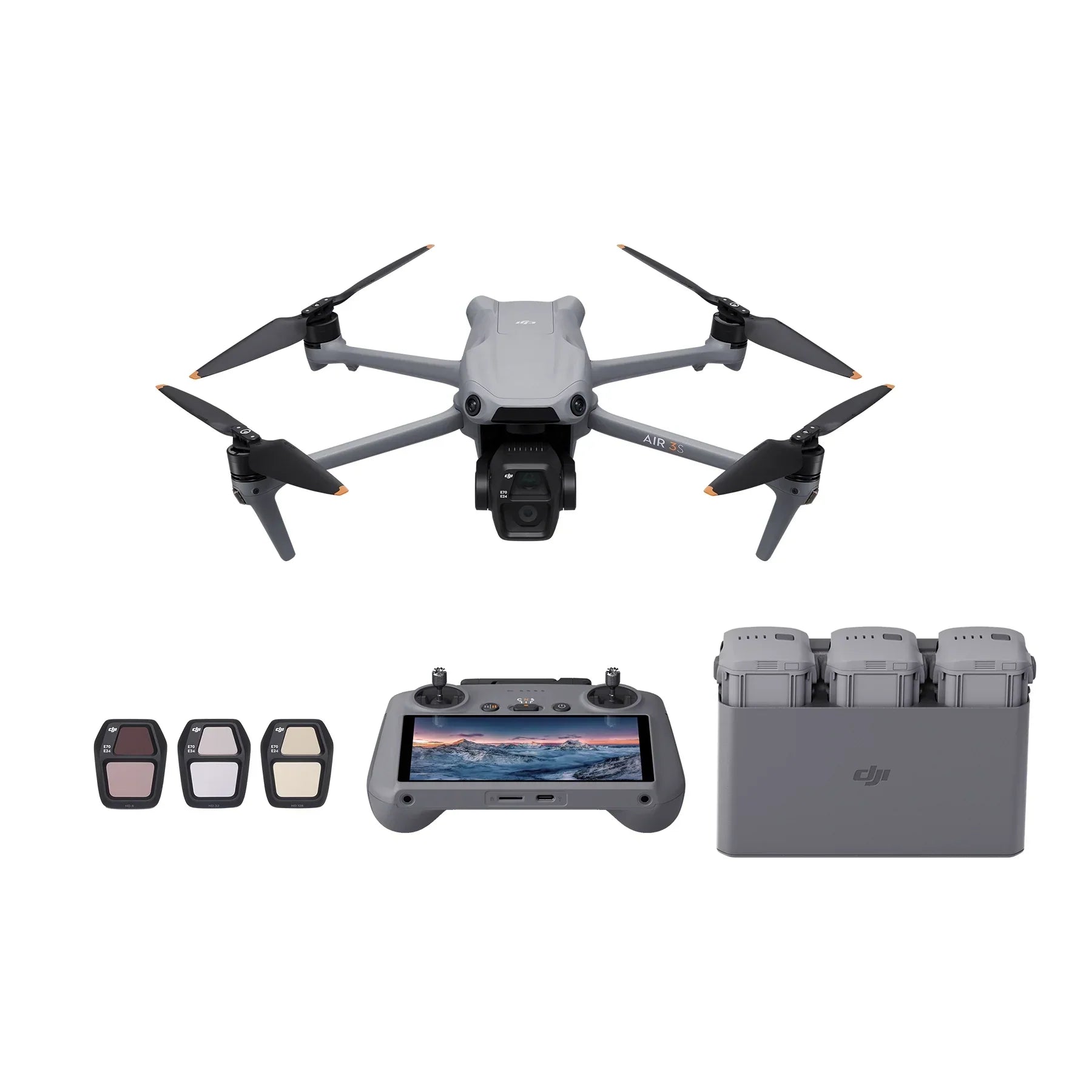DJI Air 3S Drone Fly More Combo with RC 2